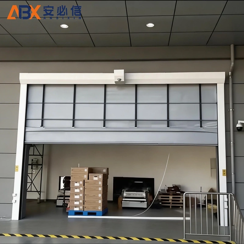石嘴山市软帘堆积门